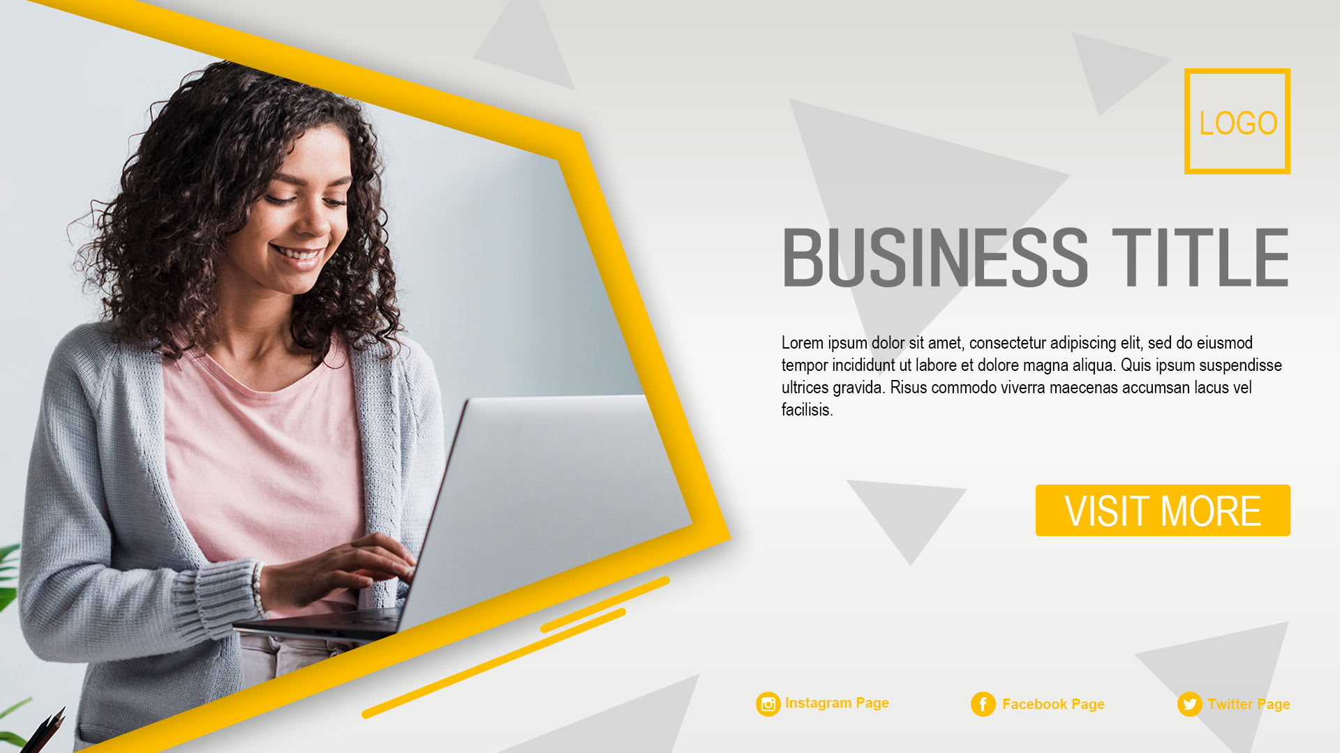 비즈니스 타이틀